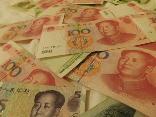Beijing Yuan Renminbi Scheine